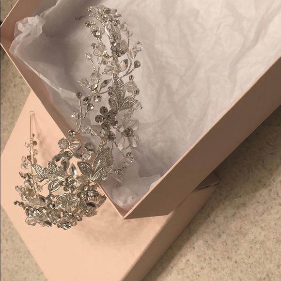Moldable Crystal Tiara/ Headband main image 6